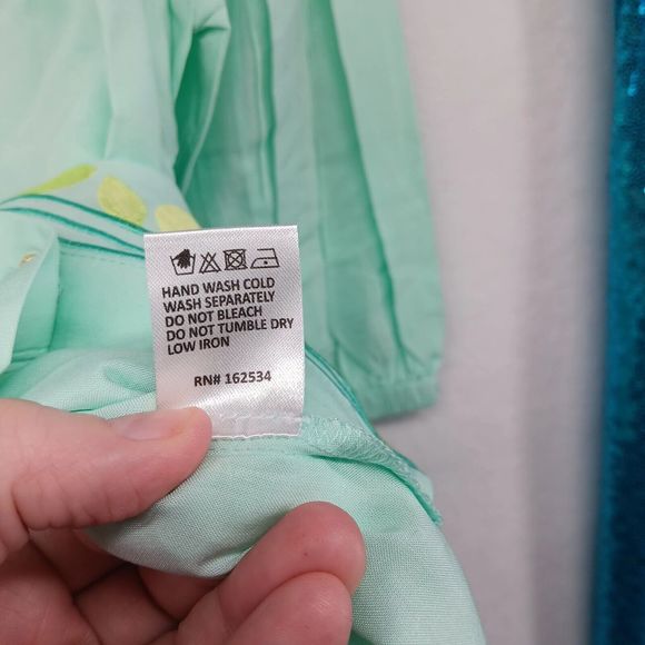 NWT/Bag Emily McCarthy New Proper Top SZ XS Yacca/Lemon 100% Tencel $220 MSRP - Picture 12 of 16